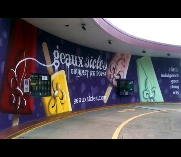 Geauxsicles Mural